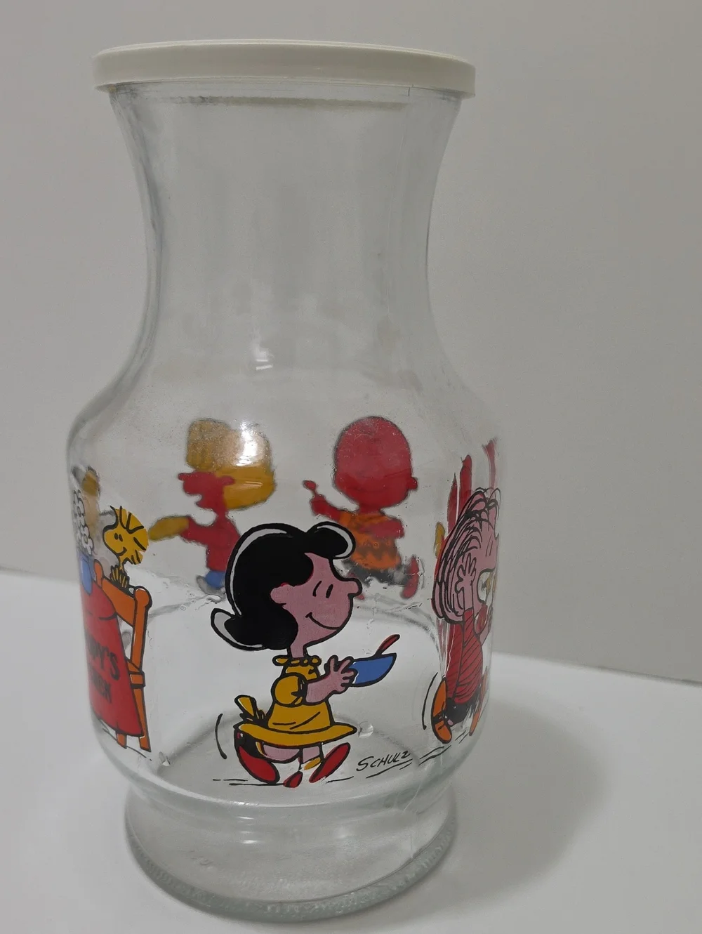 Snoopy's Kitchen Glass Jar with Lid